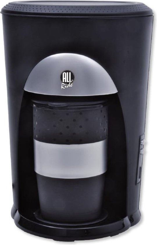 All Ride Kaffeemaschine für Auto - Pads - 12V - 1 Tasse - Schwarz