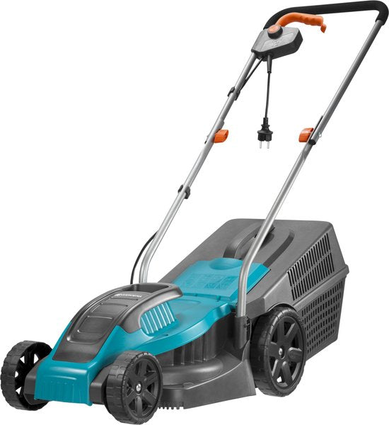 GARDENA Powermax 32 Rasenmäher – Schnittbreite 32 cm – Rasenflächen bis zu 200 m²