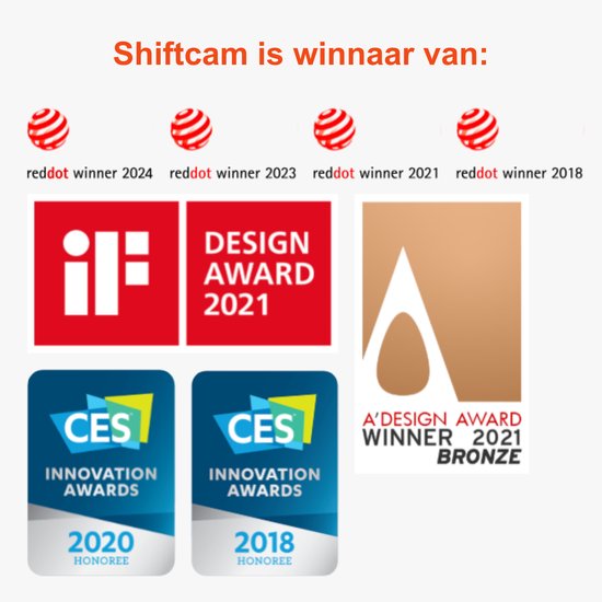 Shiftcam SnapGrip - Komfortabler Griff mit kabelloser Auslösetaste - Einfaches kabelloses Aufladen (5W) - Kompatibel mit MagSafe - Grau