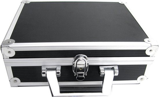 Multifunktionaler Elektronikkoffer mit Gitterschaum für wertvolle und empfindliche Geräte 40 x 30 x 11 cm