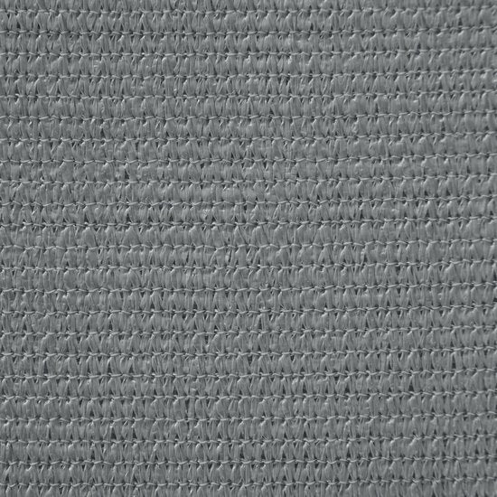 tectake® Rechteckiges Schattentuch Sunny - 5 x 7 m - Extra stabiles 185 g/m² HDPE-Sonnenschutztuch - 50+ UV-Schutz - wetterfest und reißfest - Sonnenschirm für Garten, Balkon, Terrasse - Sonnenschirm inklusive Befestigungsmaterial - Grau