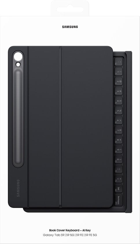 Samsung - Book Cover Tastatur - Galaxy Tab S9 / S9 FE / S10 FE / S10 Lite - Schwarz - QWERTY