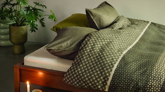 Beddinghouse Fera Bettbezug – Doppelbett – 200 x 200/220 cm – Grün
