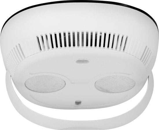 Smartwares FGA-13950 Luftqualitätsmonitor - CO₂-, Kohlendioxid-, Temperatur- und Luftfeuchtigkeitsmonitor - 10 Jahre Sensor und Batterie - LED-Farbanzeige, Lüftungsalarm - für Haus, Büro, Schlafzimmer, Schule, gesundes Raumklima