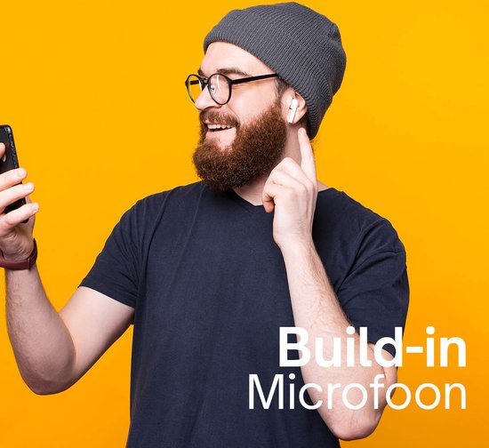 Grundig Wireless Earbuds - Bluetooth In Ear Earbuds 200mAh - Ohrhörer kabellos mit 3 Stunden Spielzeit - Ohrhörer zum Freisprechen - inkl. Ladecase USB-C Ladekabel