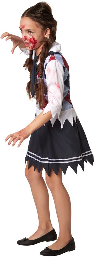 Dressforfun Faschingskostüm Gruseliges Schulmädchen – Mädchen – Größe 158 (ab 12 Jahre)