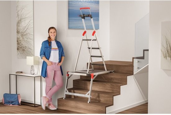 Hailo Plattform für Treppen - rutschfest - Max. 150 kg - 90 x 57 cm - Hailo TP1