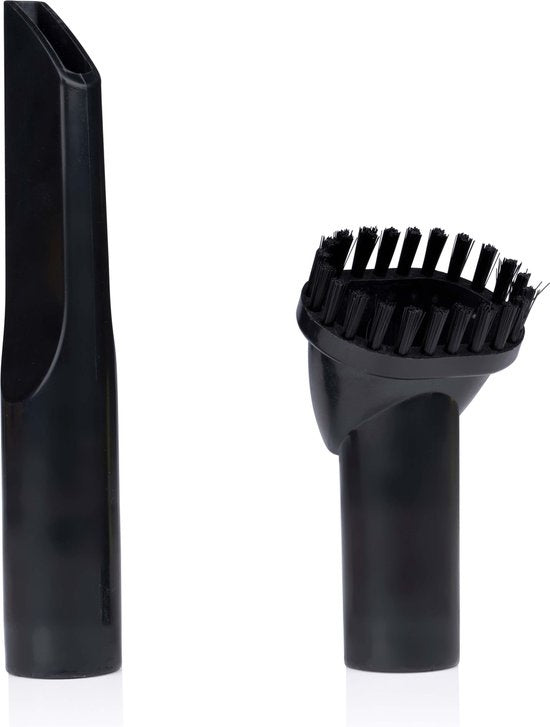 Dunlop Autostaubsauger - 12V Zigarettenanzünder - Nass und trocken - Fugen- und Bürstendüse - 3 Meter Kabel - Autozubehör - Schwarz/Gelb