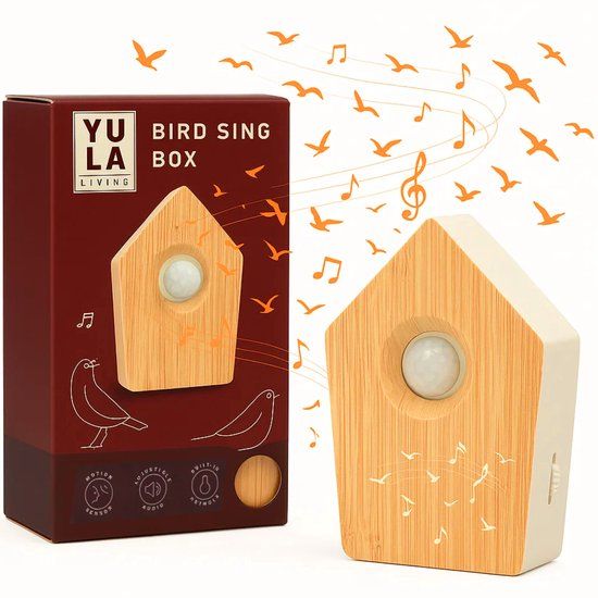 6197 – YULA Living Vogelgesangskasten mit Sensor