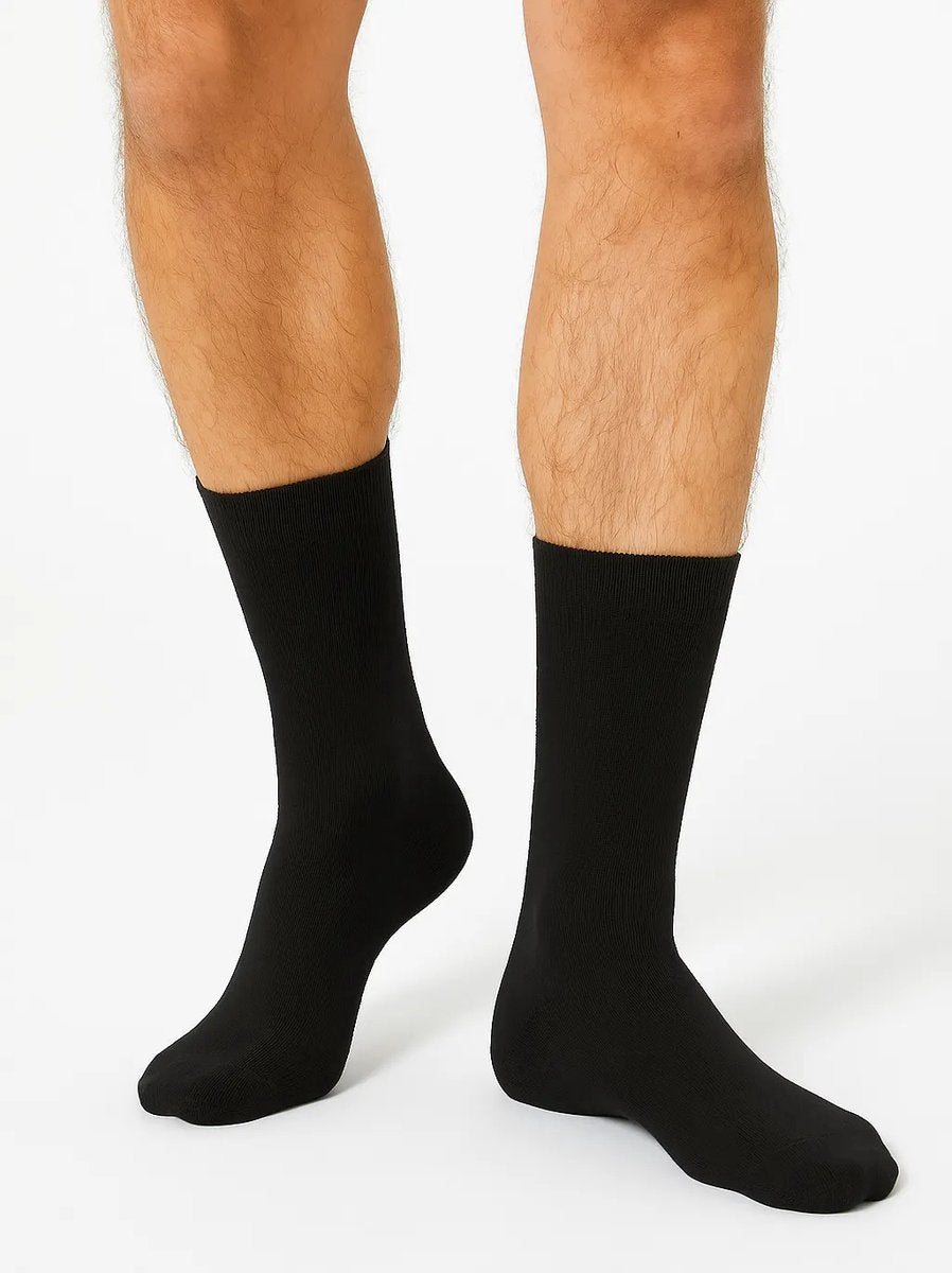 Apollo Bambus-Socken – 3 Paar – Größe 43–46 – Schwarz