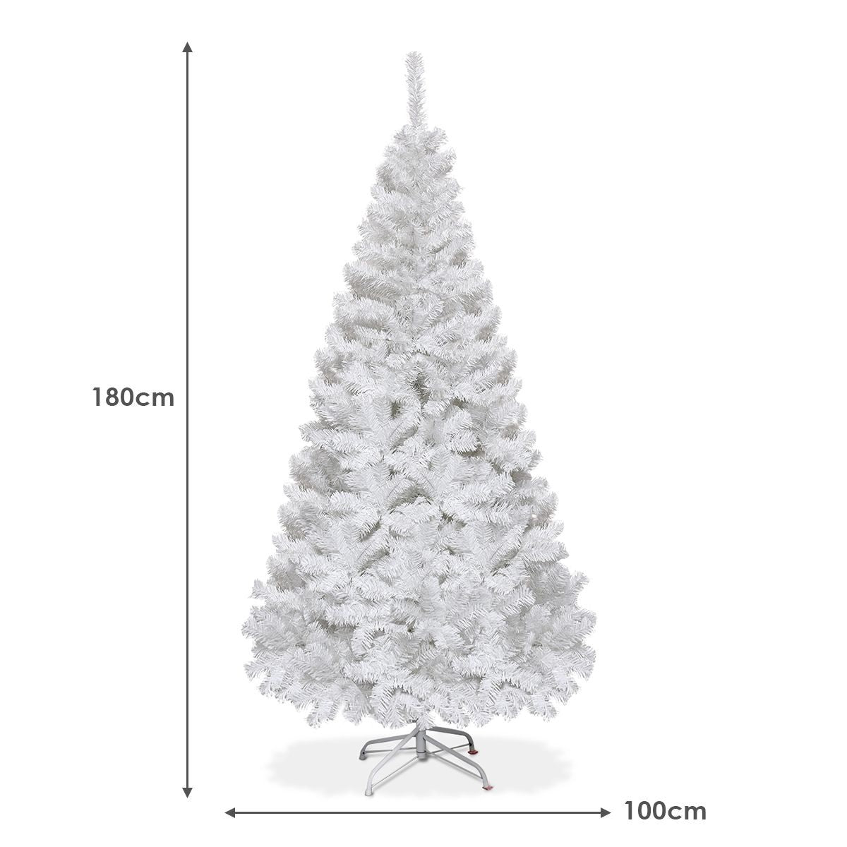 Künstlicher Weihnachtsbaum Coast - 180cm - 650 Zweige - Weiß