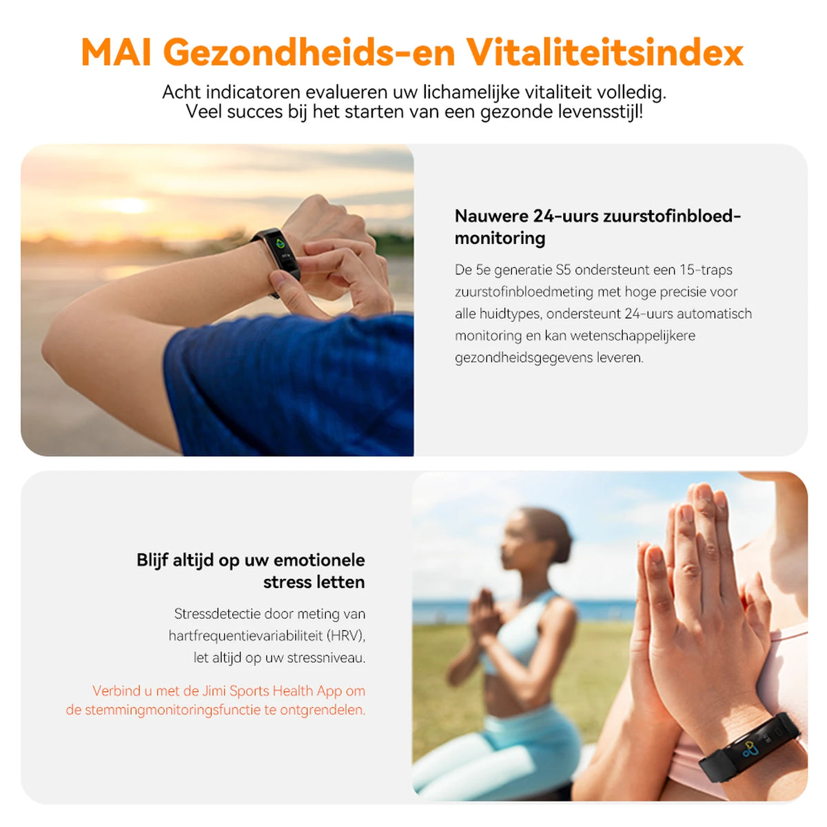 Fittek S5 Aktivitätstracker – Schwarz – 0,96" TFT, IP68, Bluetooth 5.3