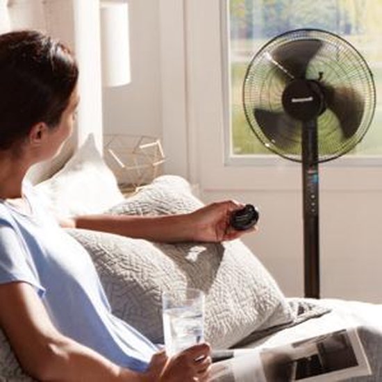 Honeywell HSF600BE4 - Stativventilator - Schwarz