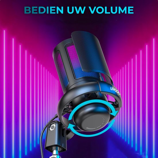 Mikrofon mit Knickarm RGB