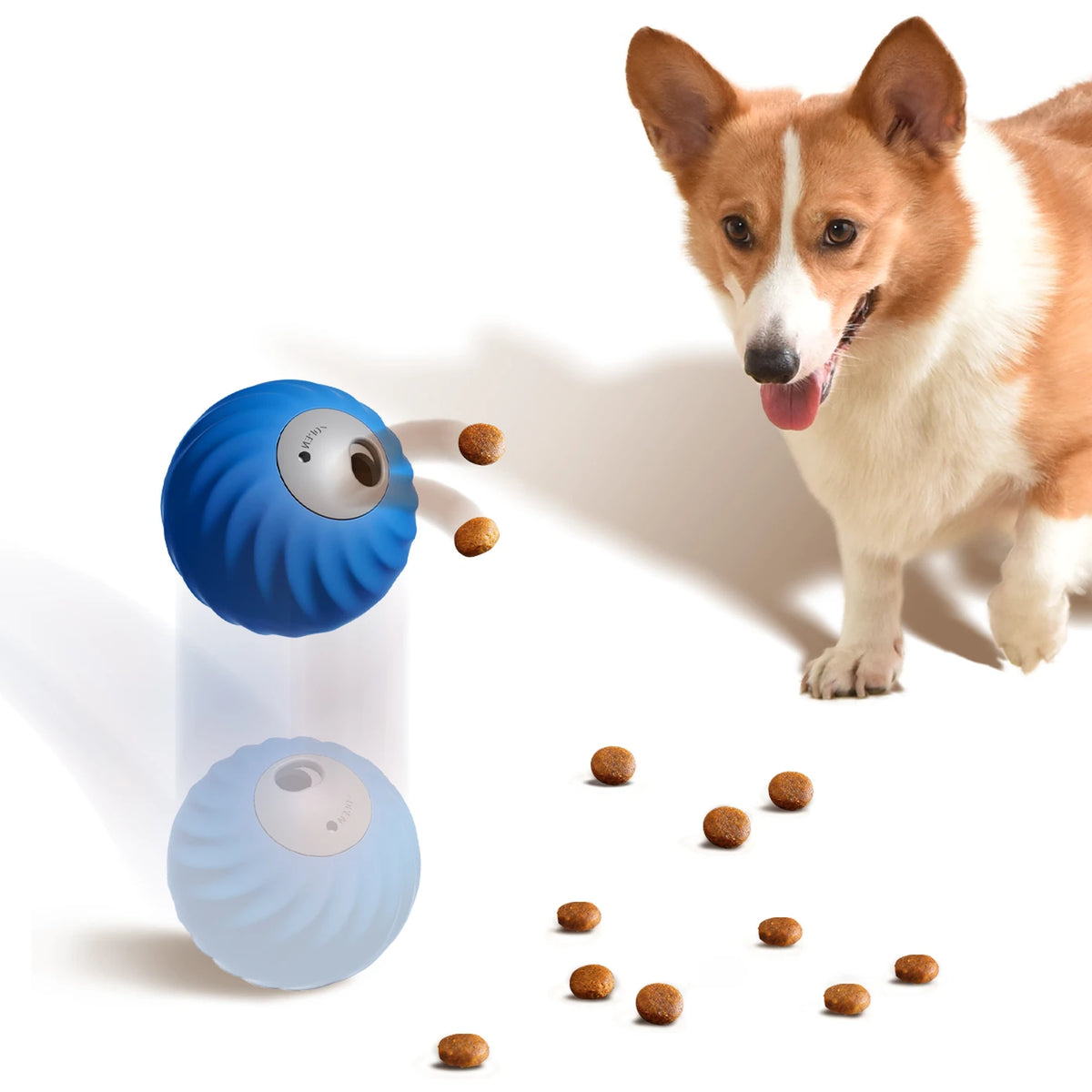 Petgravity Snack Shack Ball Blau