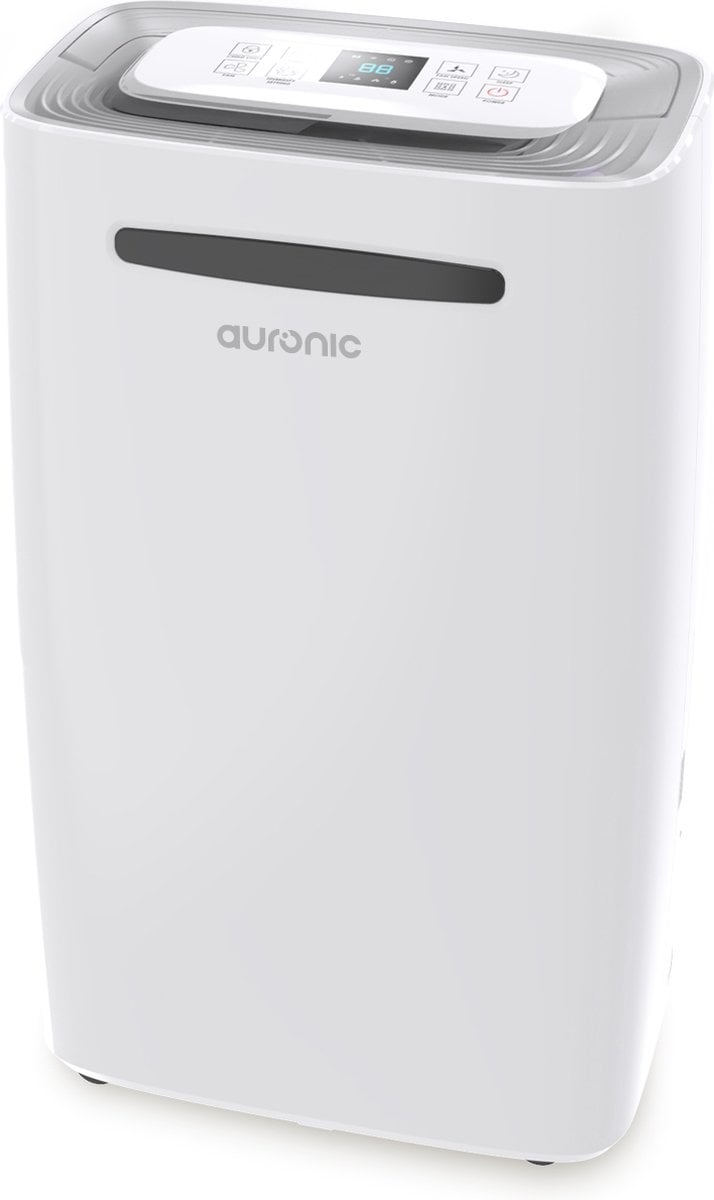 Auronic - Luftentfeuchter - 25L pro Tag - Schlafzimmer/ Badezimmer/ Wohnzimmer & Büro - Weiß