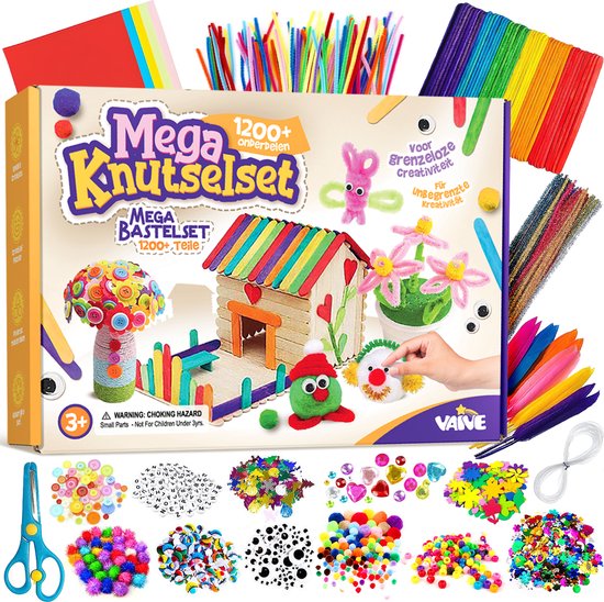 VAIVE Craft kit for Crafting Girls - Kreatives Spielzeug für Kinder - Bastelset - Bastelset - Bastelsets