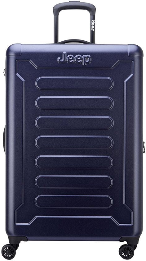 Delsey JH004C 76 cm erweiterbarer Reisekoffer – Blau