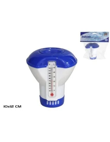 Chlordosierer für Schwimmbäder mit Thermometer