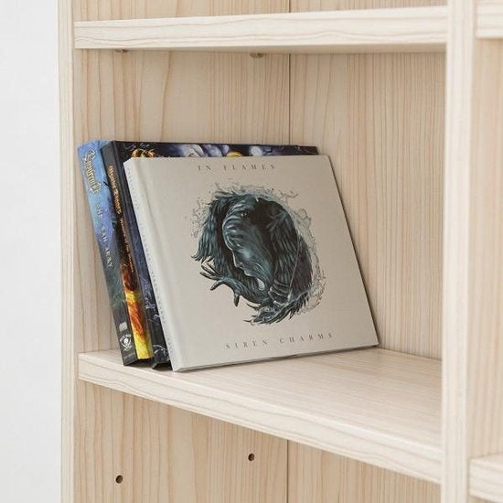 CD-Regal DVD-Regal stehend Modell Holz Farbe 180x102x23,5 cm 401702