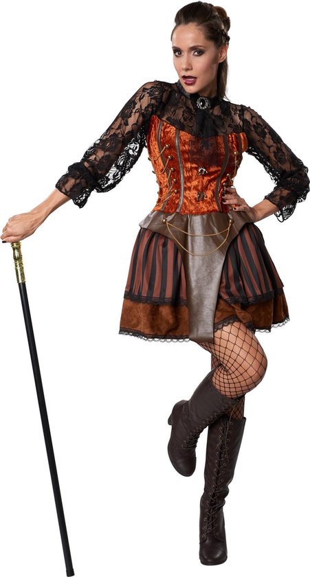 dressforfun - Steampunk Gräfin M - fancy dress kostüm halloween verkleiden partykleidung karnevalskostüm partykleidung - 302311