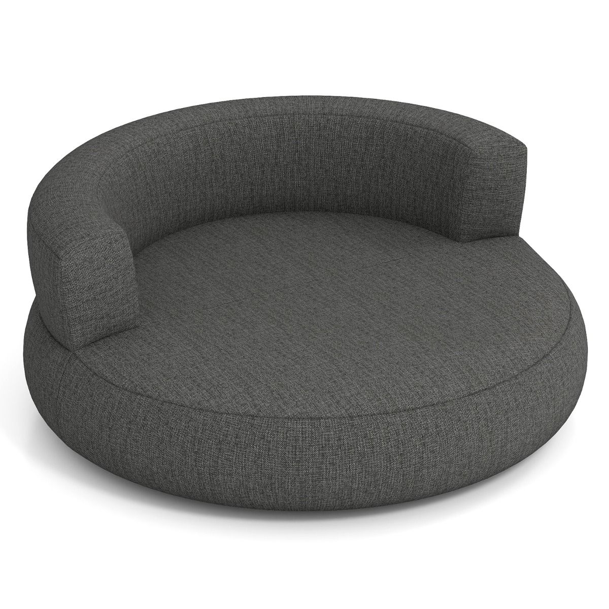 Coast Aufblasbare Couch – ergonomisches Design – abnehmbarer Bezug – grau – 160 x 164 x 61 cm