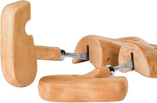 tectake - Profi-Schuhspanner Größe 39-41 , Holz - 402241