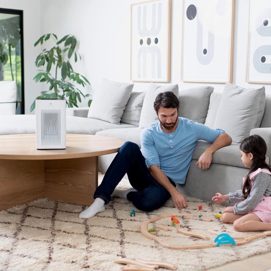 Medify Air MA-25 Luftreiniger – 170 m³/h – HEPA-H13-Filter & Touch-Bedienung – Nachtmodus – Luftreiniger gegen Heuschnupfen, Allergien und Hausstaubmilben – Weiß