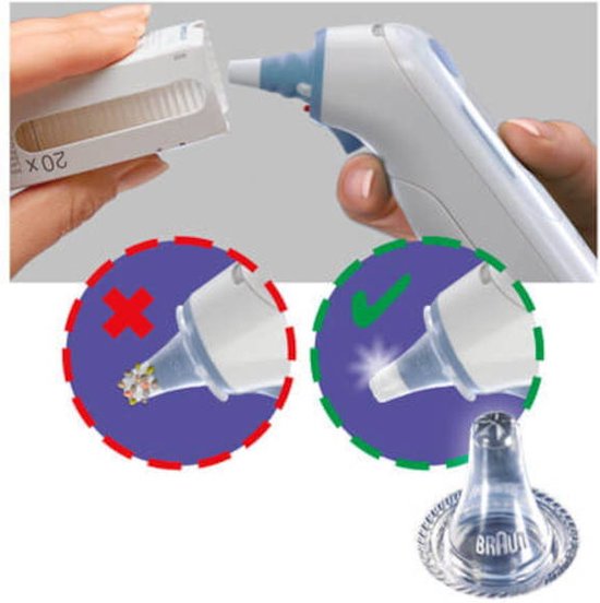 Braun LF20 - Nachfüllset Linsenfilter Ohr-Thermometer