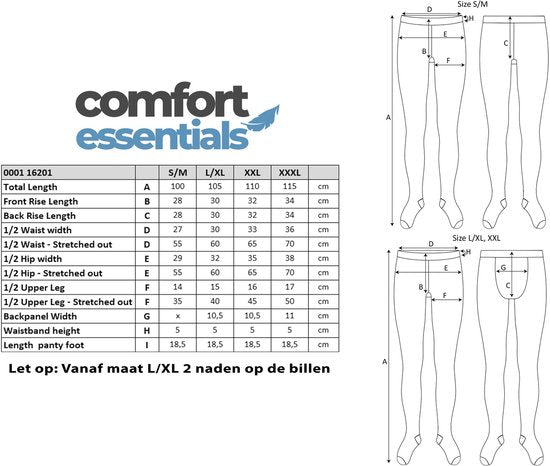 Fleece-Strumpfhose – Schwarz/Nude – Größe L/XL – Hautfarbene Thermo-Strumpfhose – Laufmaschenfrei – Fleece-Leggings für Damen