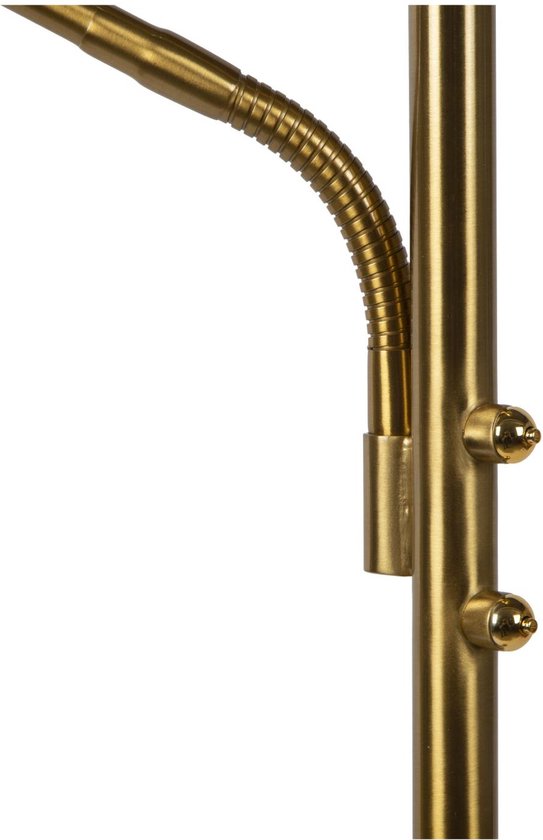 Lucide ZENITH – Leselampe – LED, dimmbar – 3000 K – Mattgold / Messing