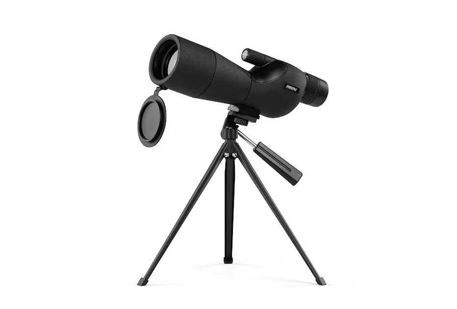 ARROW Leistungsstarker Vogelbeobachter mit stabilem Stativ - Schwarz