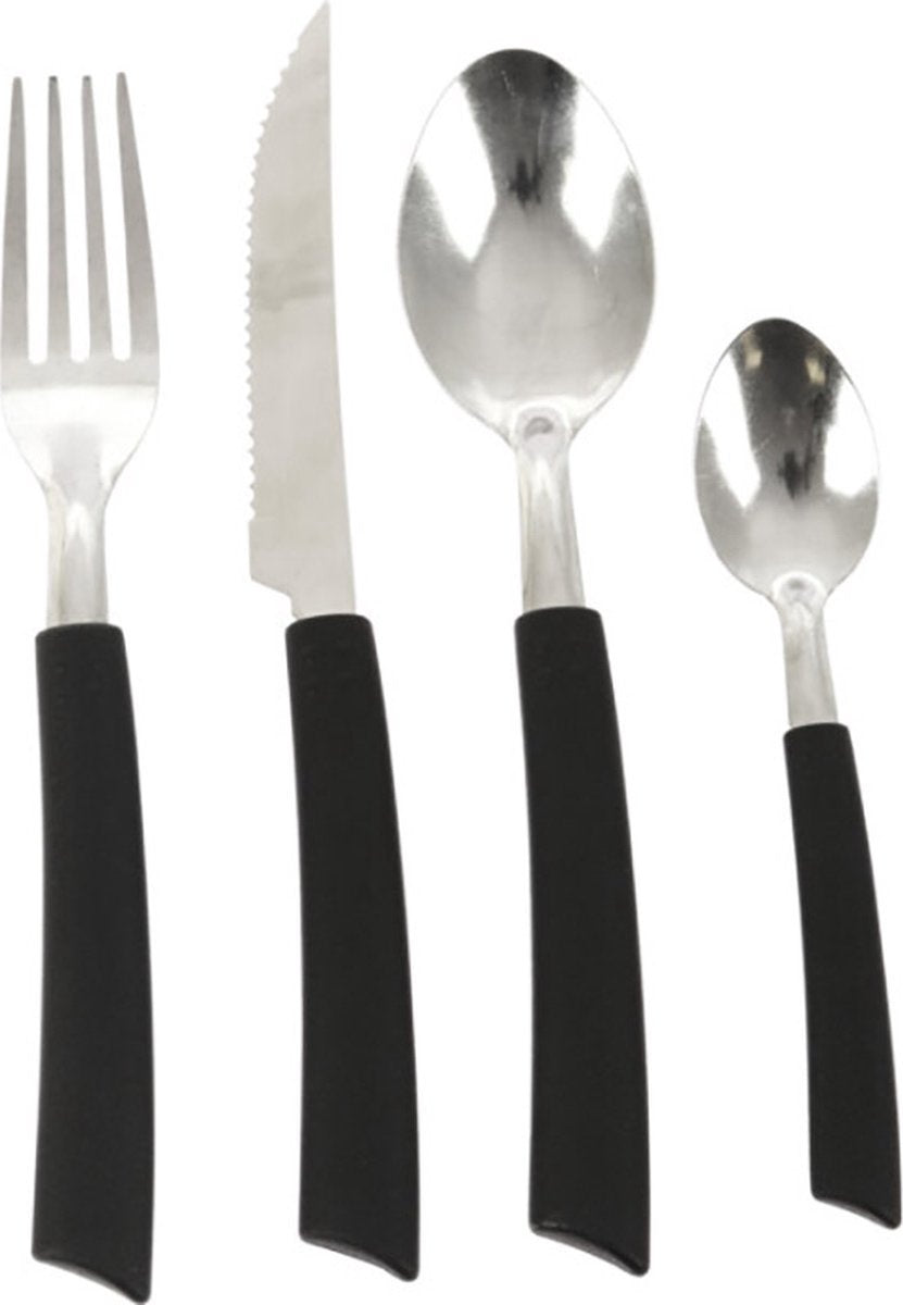 Besteckset mit Besteckeinsatz 25-teilig- Perfekt für Camping