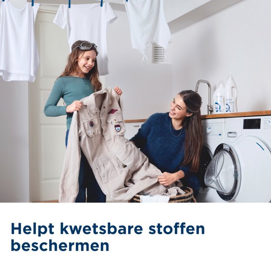 Neutrales Flüssigwaschmittel - parfümfrei und hypoallergen - Wolle & Fein - 6 x 20 Wäschen - Vorteilspackung