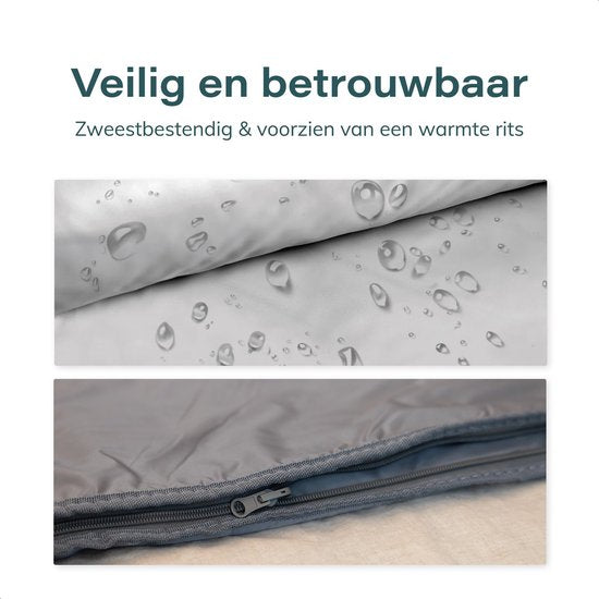 Soft & Silky - Infrarot-Therapie-Decke - 35°C und 75°C - Infrarot-Sauna - Rotlichttherapie - Wärmedecke - Elektrische Decke - Fibromyalgie