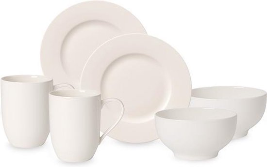 Villeroy & Boch For Me Frühstücksteller 23 cm – Porzellan/weiß