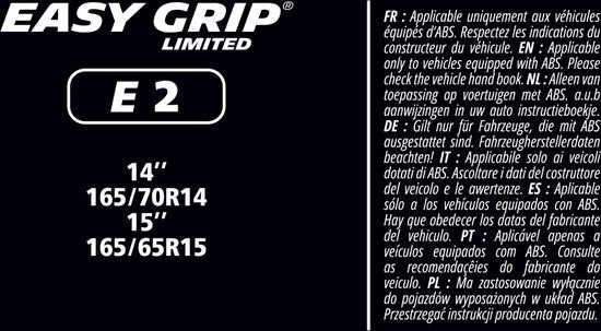 Michelin Easy Grip Limited Schneeketten - EG-E2