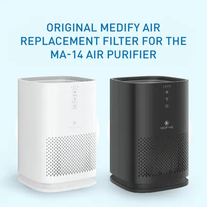 Medify Air MA-14 Ersatzfilter – HEPA H13 und Aktivkohle – 1 Stück – 17,5 × 17,5 × 16,5 cm