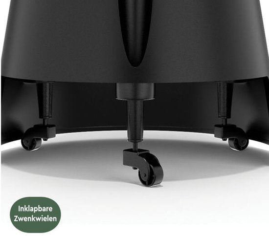 BRASQ Tritthocker Comfort Blue ST200 - Mobil - Kapazität 150 kg - Tritthocker - Tritthocker Erwachsene - Elefantenfuß