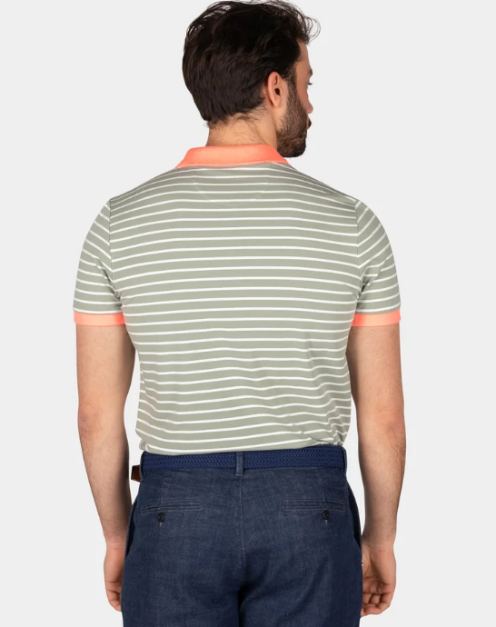 New Zealand Auckland Stretch-Poloshirt – Stretchstoff – Mellow Army – XXL