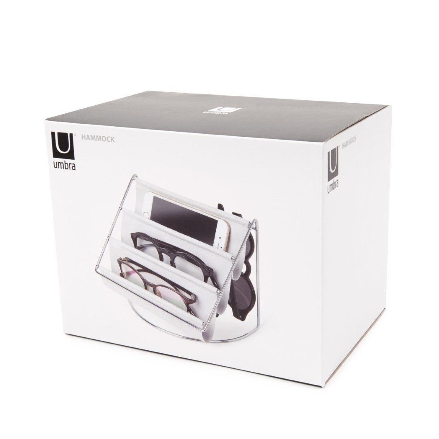 Umbra Hängematten-Zubehörhalter - 16x20x13cm - Stahlgrau