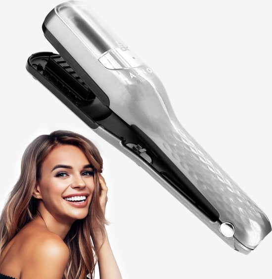 La Nou® Splitterentferner 4 - Splitterentferner - Inkl. Zubehör - Für Spliss - Splittertrimmer - Splitterentferner - Silber