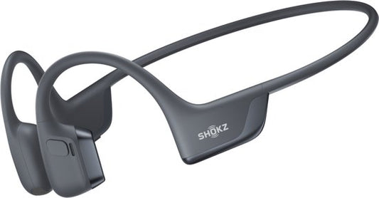 Shokz OpenRun Pro 2 Offener Sport-Kopfhörer - Knochenleitung - IP55 wasser- und schweißfest - 12-Stunden-Akku - Schwarz