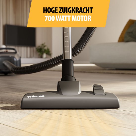Tristar SZ-2330 – Staubsauger 700 W – 2,5 l Fassungsvermögen – 5 m Kabellänge – kompakt und leicht