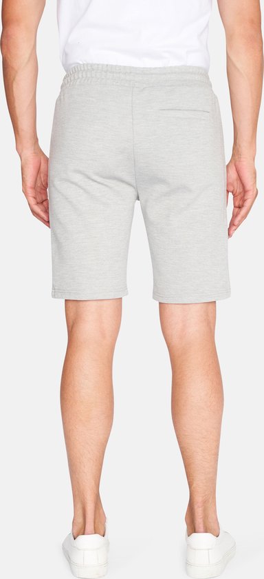 Mario Russo Mario Russo Pique Short grau melange
