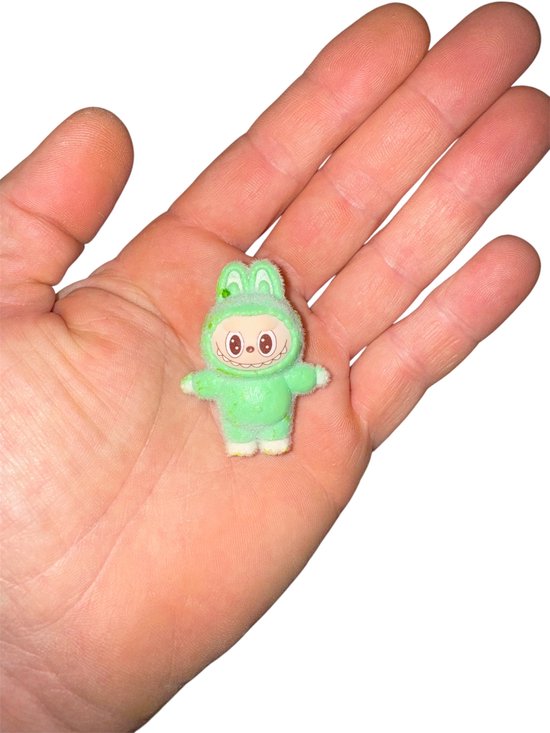 Kawaii-Monster-Figur – Macaron-Stil – 4,5 cm – stehend – weiß – PVC-Figur – Überraschungsgeschenk – Dekoration & Spielzeug für Kinder