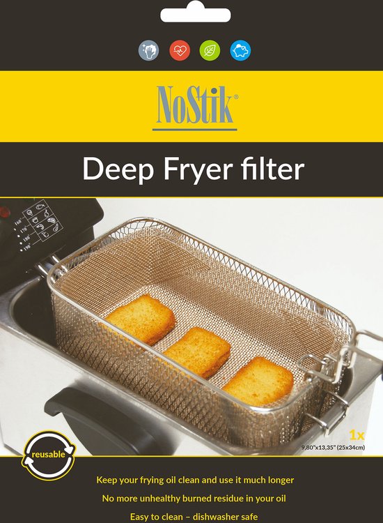 Nostik Friteusenfilter für Backkorb 25x34cm