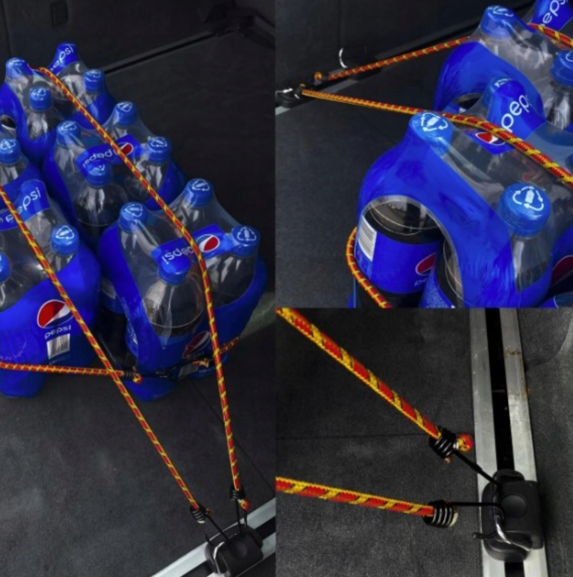 Heroism Gepäckseile mit Haken - 10 Stück - 45 cm - TÜV/GS zertifiziert - Stark & elastisch