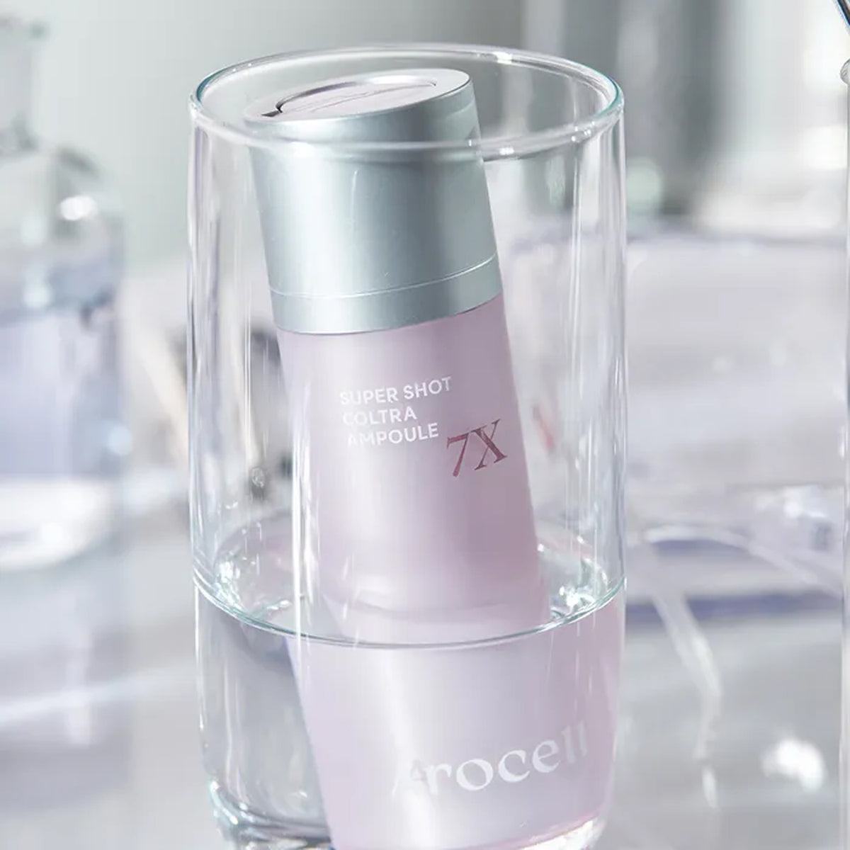 Arocell Super Shot Coltra Ampulle 7x – Gesichtsserum mit Kollagen und Hyaluronsäure – 30 ml