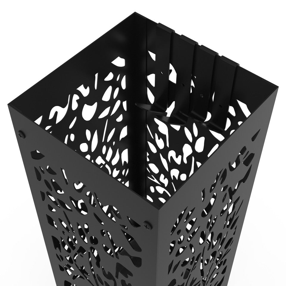 Gaston & Hortense Regenschirmständer – 45 cm – Schwarz